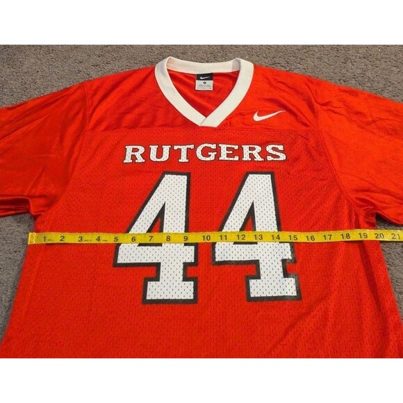 Nike Team Authentic Rutgers University Scarlet Knights Football Jersey #44 Men's - Picture 4 of 5